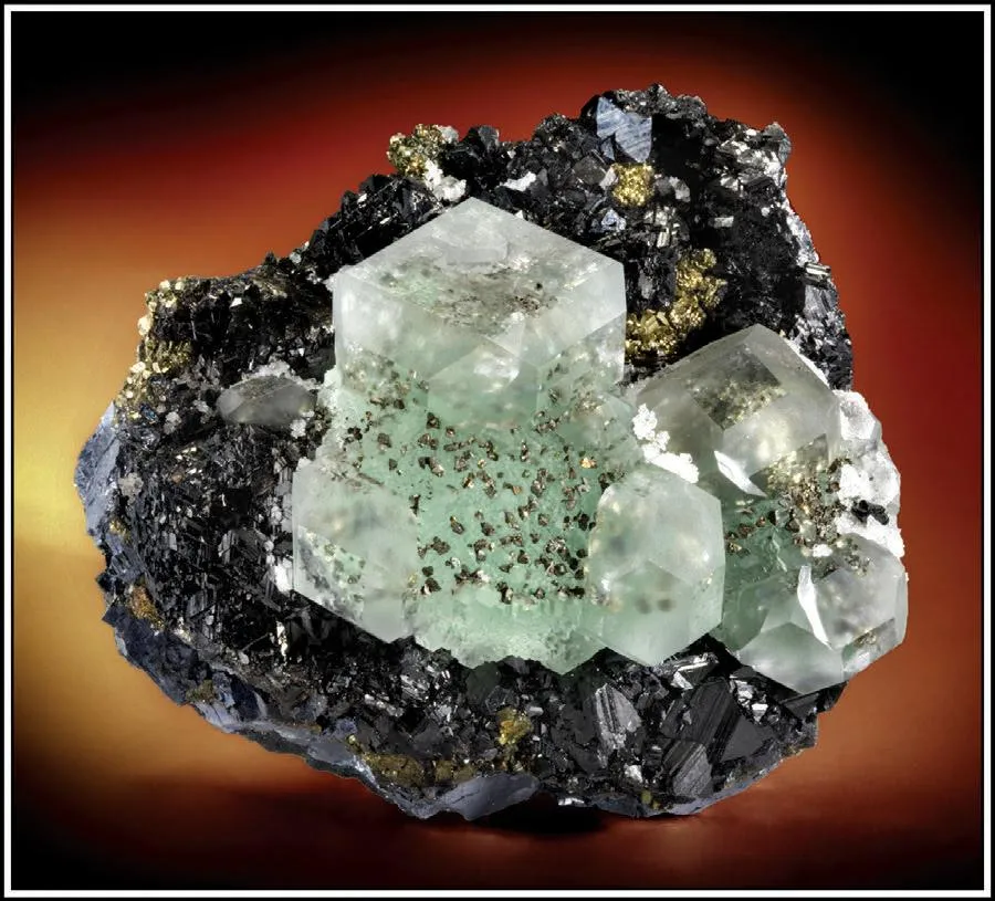 Fluorite, Sphalerite, Galena, Chalcopyrite - image 1