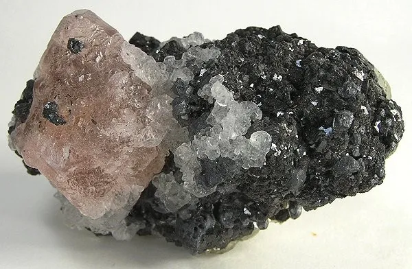 Fluorite, Sphalerite, Pyrite image