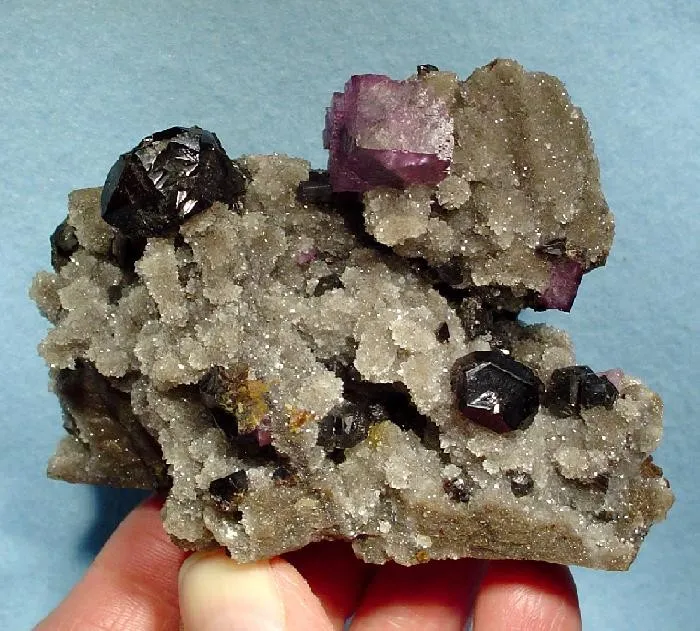 Fluorite, Sphalerite, Quartz - image 1