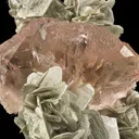 Fluorite (Spinel Twin) on Muscovite - image 1
