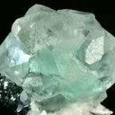 Fluorite (Spinel-Twinned) With Galena and Calcite - image 2