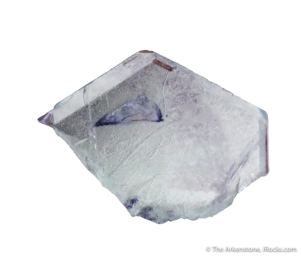 Fluorite (Spinel twinned) with liquid inclusion image