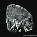 Fluorite (Spinel Twinned) with Tourmaline - image 3