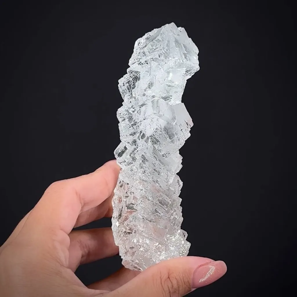 Fluorite stalactite image