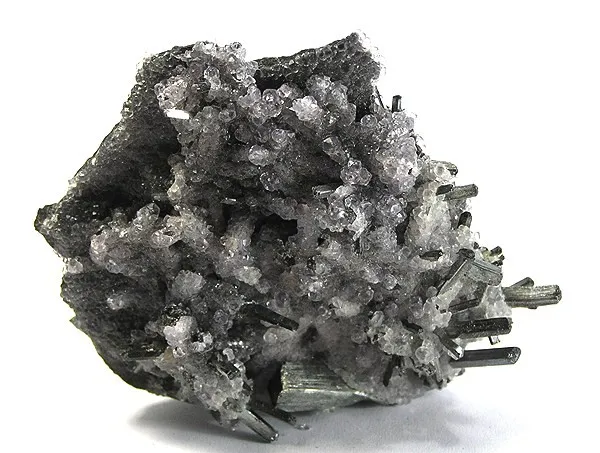 Fluorite, Stibnite image