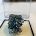 Fluorite, stibnite, quartz coexistfrom China, Guizhou, Qinglong County - image 3