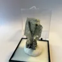 Fluorite, stibnite, quartz coexistfrom China, Guizhou, Qinglong County - image 1