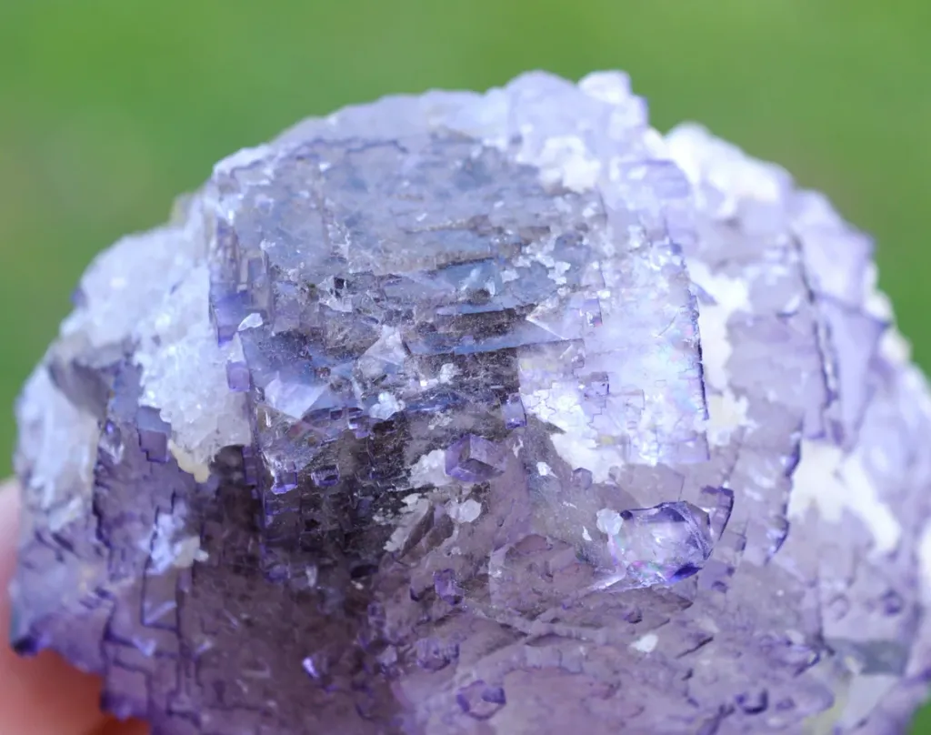 Fluorite & Strontianite 327 grams - Melchor Múzquiz, Múzquiz Municipality, Coahuila, Mexico - image 5