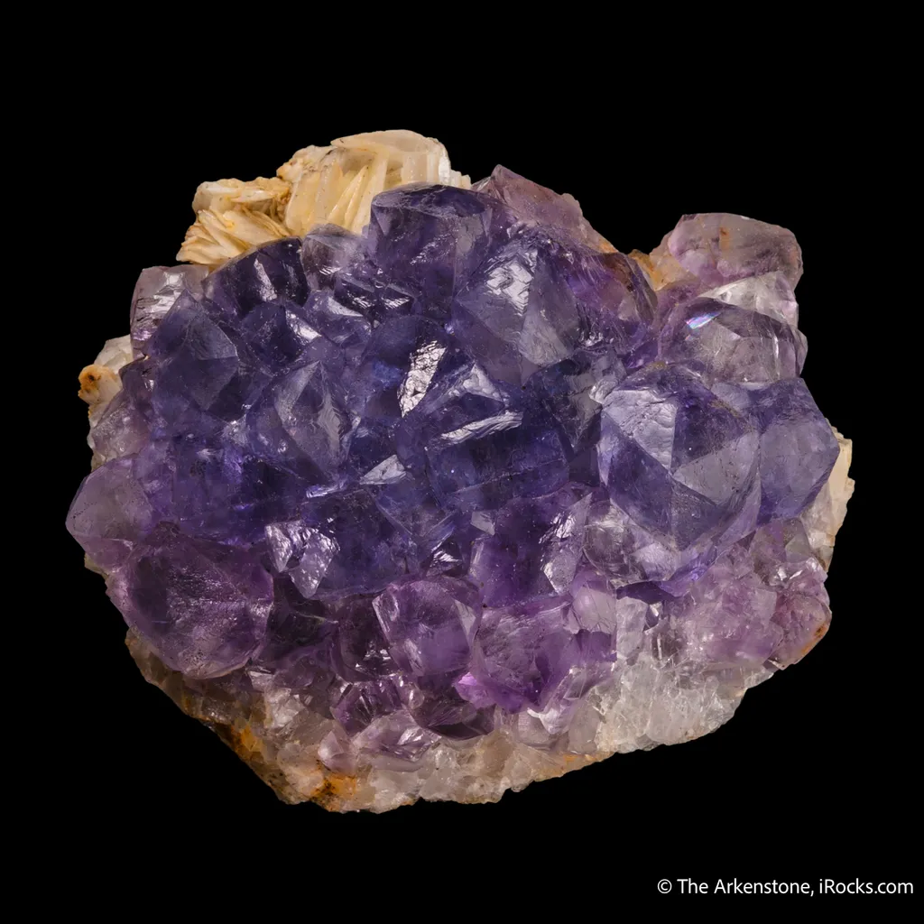 Fluorite (tetrahexahedral crystals) image