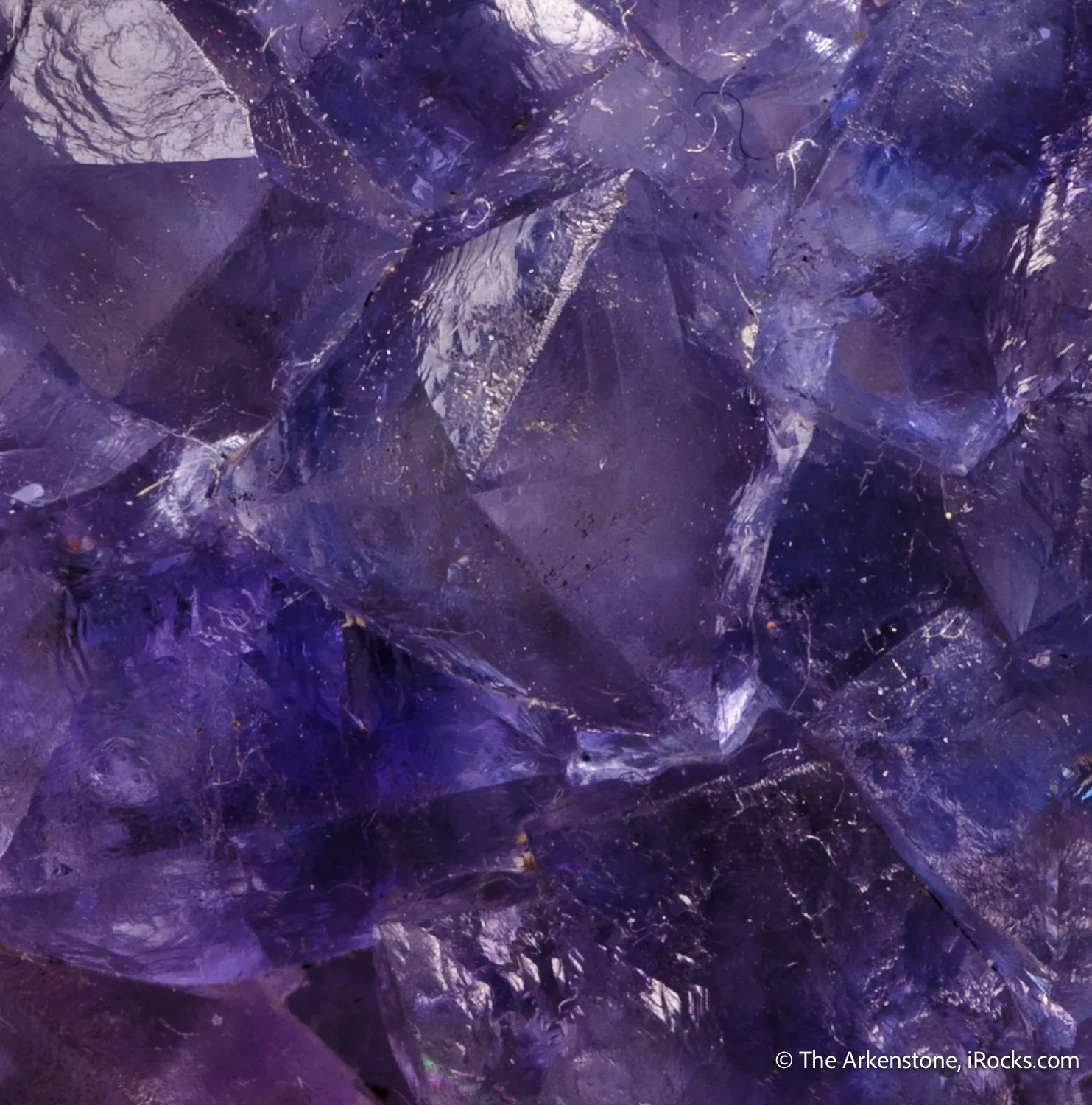 Fluorite (tetrahexahedral crystals) - image 8