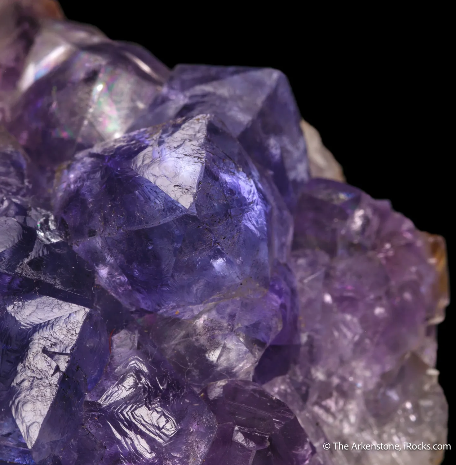 Fluorite (tetrahexahedral crystals) - image 7