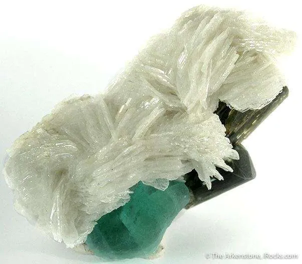 Fluorite, Tourmaline, Albite - image 5