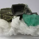 Fluorite, Tourmaline, Albite - image 1