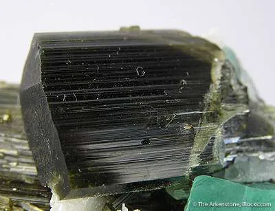 Fluorite, Tourmaline, Albite - image 2