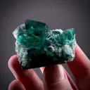 Fluorite (twinned) - image 1