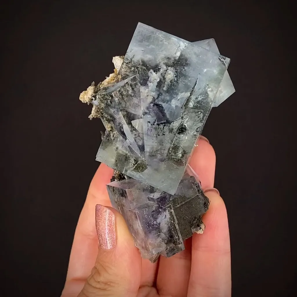 Fluorite (twinned) image