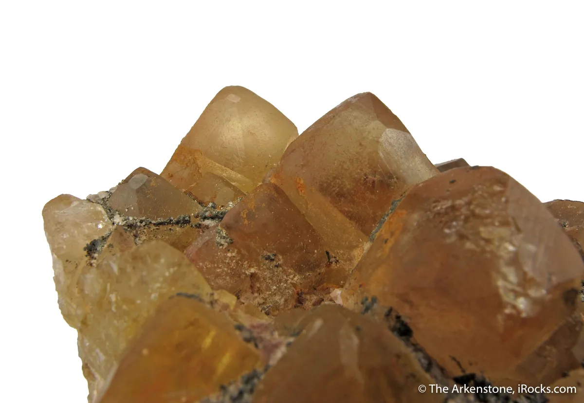 Fluorite (twinned) included by Cinnabar, with Pyrite - illustrated - image 5