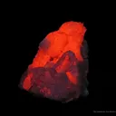 Fluorite (Twinned) on Calcite (Fluorescent) - image 9