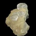 Fluorite (Twinned) on Calcite (Fluorescent) - image 6