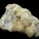 Fluorite (Twinned) on Calcite (Fluorescent) - image 7