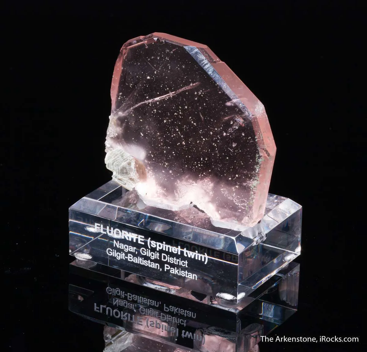 Fluorite (twinned) with Muscovite - image 1