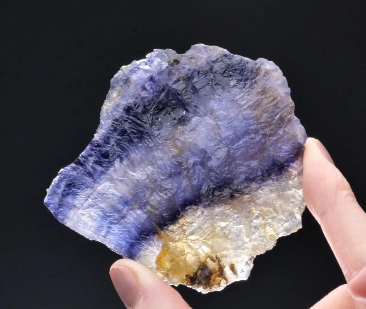 Fluorite var. Blue John - image 2