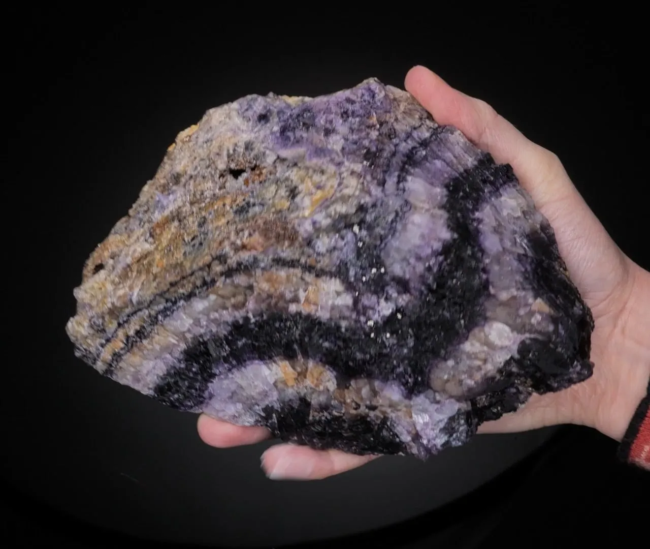 Fluorite var. Blue John - image 2