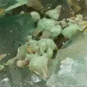Fluorite with Adamite - image 6