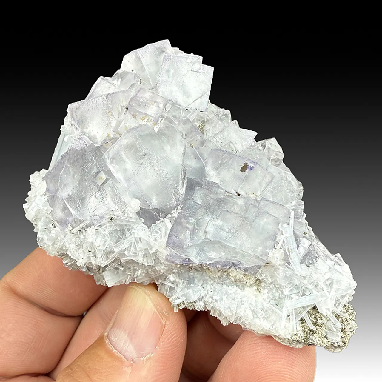 Fluorite with Anhydrite - image 1