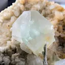 Fluorite with Aquamarine and Muscovite - image 7