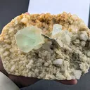 Fluorite with Aquamarine and Muscovite - image 11