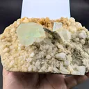Fluorite with Aquamarine and Muscovite - image 5