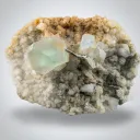 Fluorite with Aquamarine and Muscovite - image 1