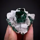 Fluorite with Aragonite - image 1