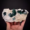 Fluorite with Aragonite - image 1