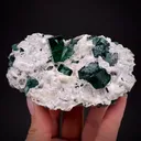 Fluorite with Aragonite - image 1