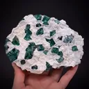 Fluorite with Aragonite - image 1
