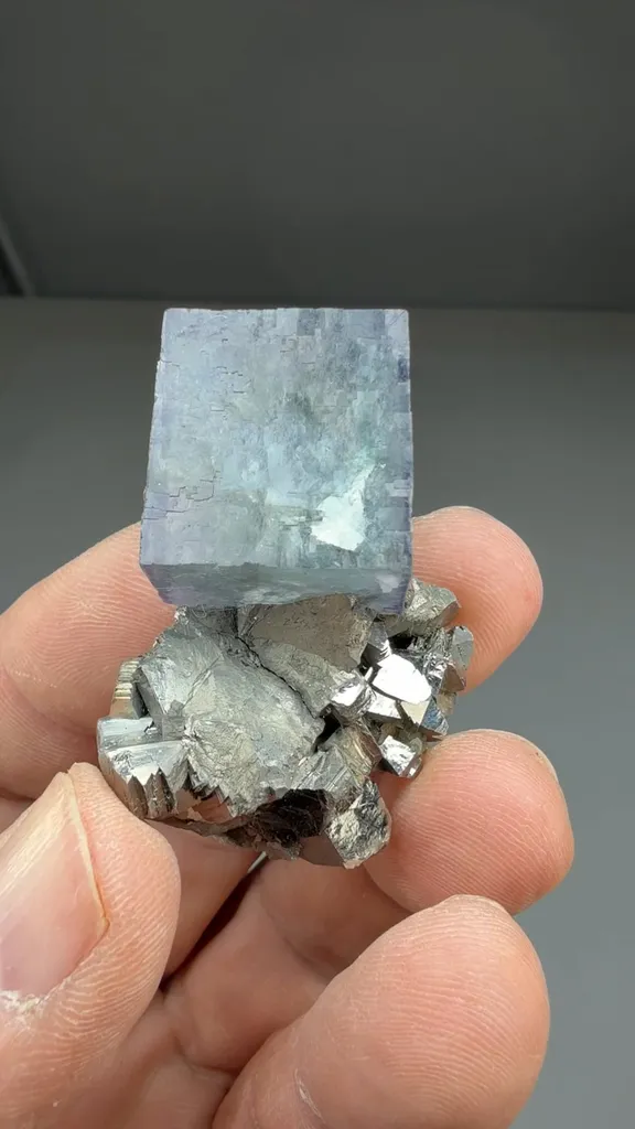 Fluorite with Arsenopyrite - image 2