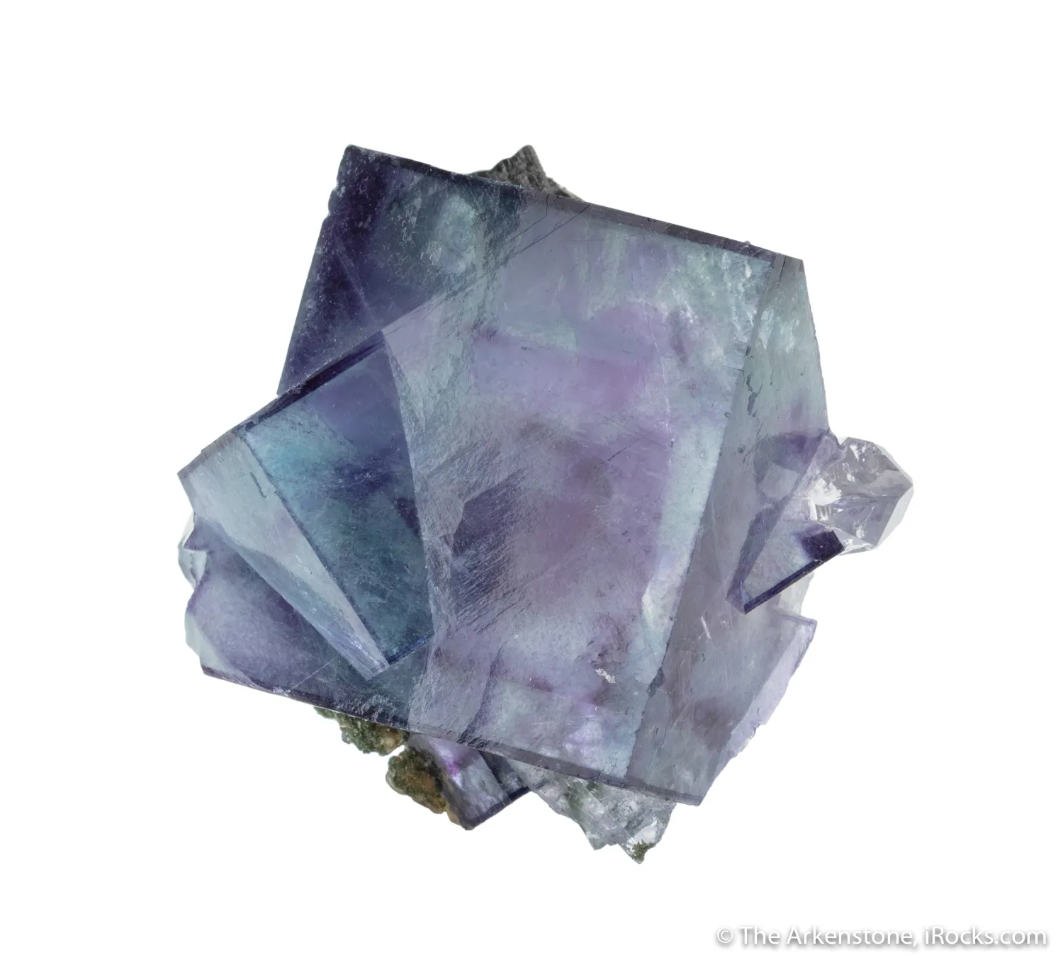 Fluorite with Arsenopyrite - image 2