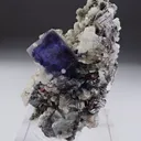 Fluorite with Arsenopyrite and Fluorapatites - image 3