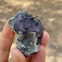 Fluorite with Arsenopyrite and Muscovite - image 5
