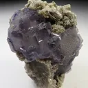 Fluorite with Arsenopyrite and Muscovite - image 3