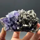 Fluorite with Arsenopyrite - image 1