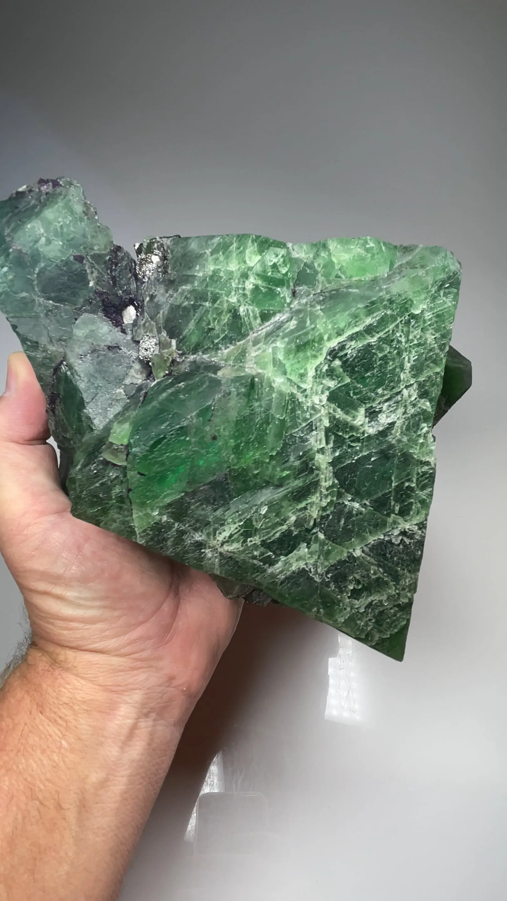 Fluorite with Arsenopyrite, Pyrite - image 2
