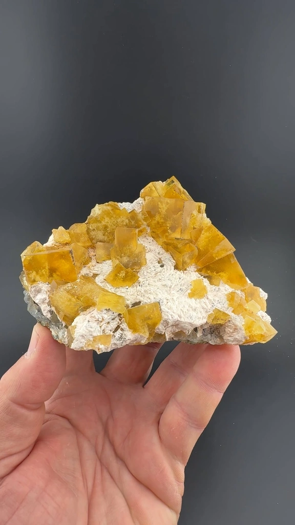 Fluorite with Barite - image 2