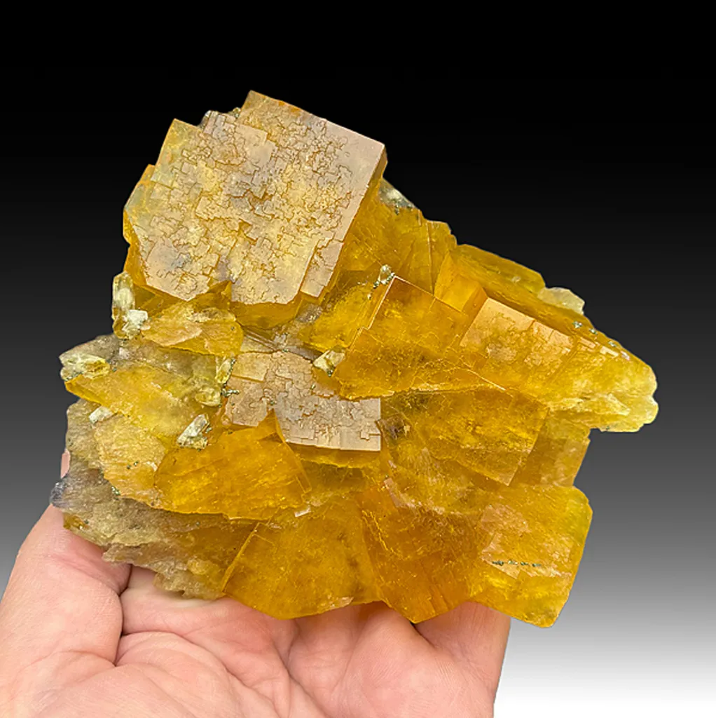 Fluorite with Barite image