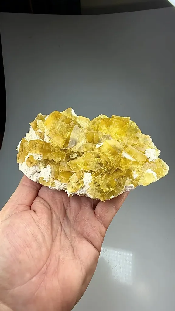 Fluorite with Barite - image 2