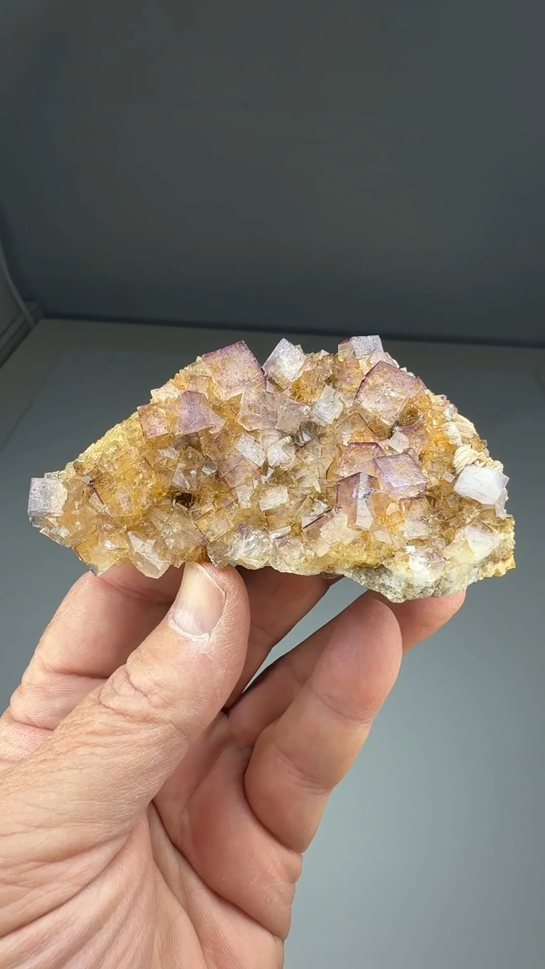 Fluorite with Barite - image 2