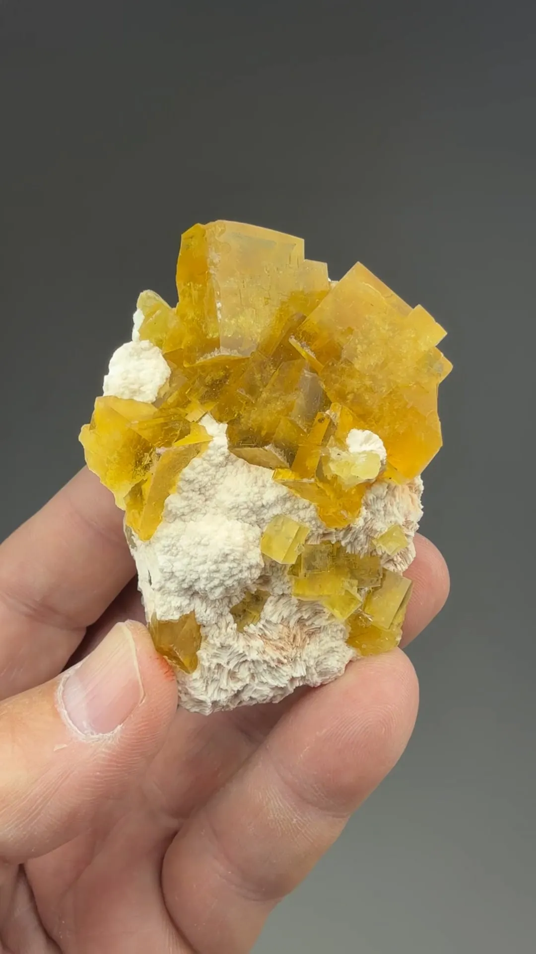 Fluorite with Barite - image 2