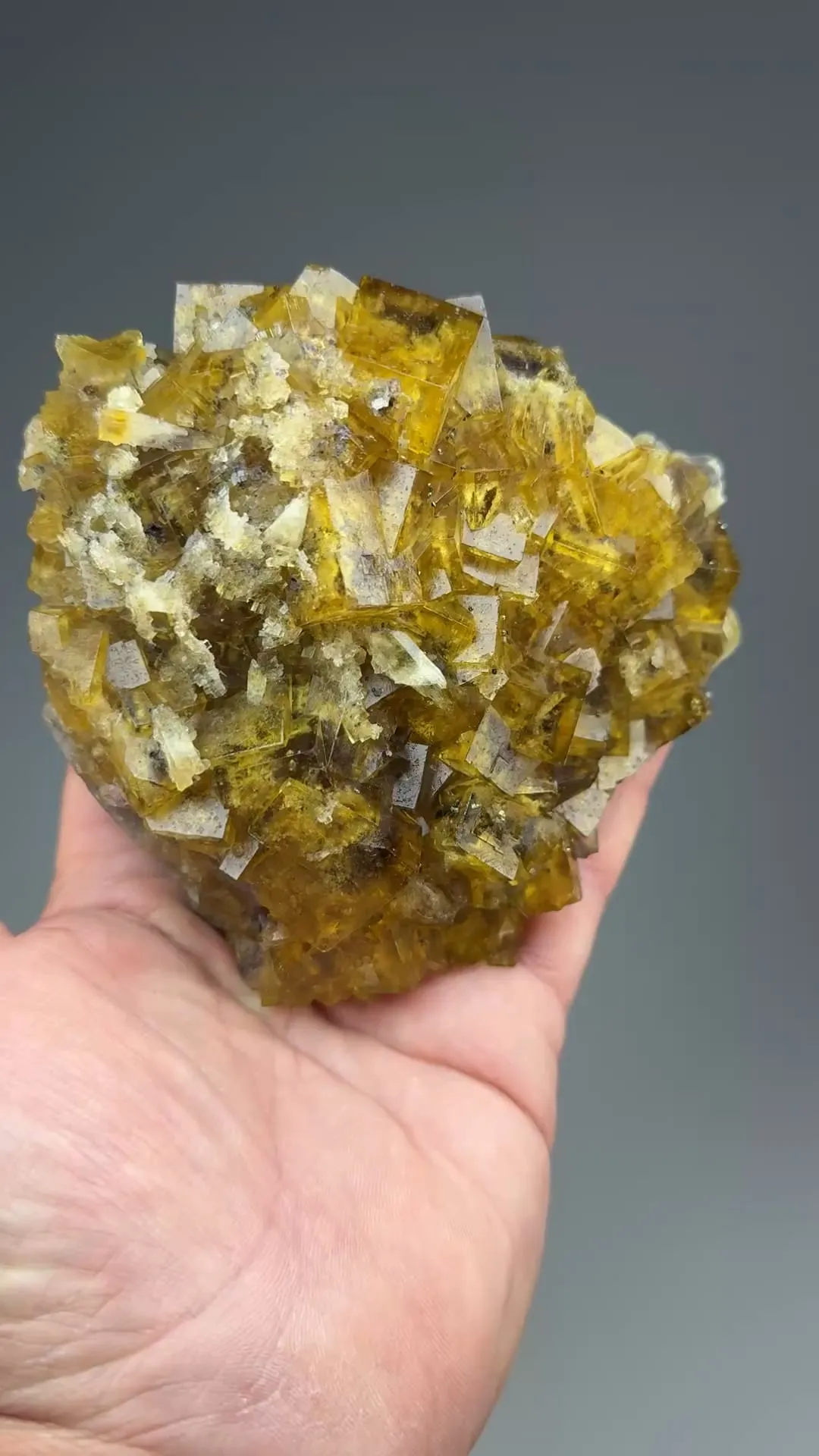 Fluorite with Barite - image 2